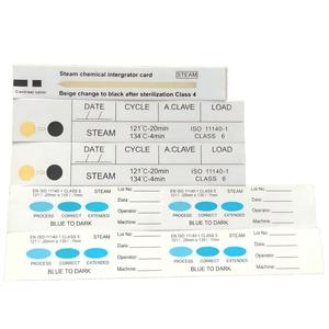 Tira Indicadora de Vapor Químico para Autoclave Desechable, <span class=keywords><strong>Tarjeta</strong></span> Indicadora de Estéril - Product Image 1