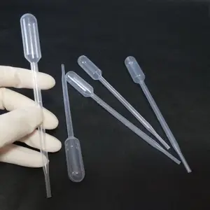 Wegwerp Pipet Pasteur 1Ml Plastic Transferpipetten Voor Laboratorium