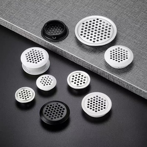 Stainless Steel Decorative Cover with Ventilation Holes <b>Trimmings</b> for Cabinet <b>Doors</b> and Shoe Cabinets - Product Image 1