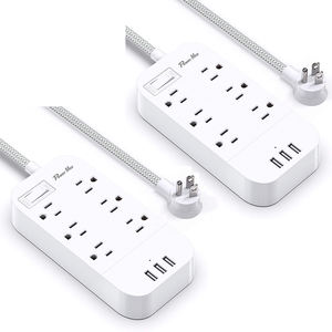 Tira de alimentación de 6 vías, interruptor de protección contra <span class=keywords><strong>sobretensiones</strong></span>, enchufe eléctrico, toma ETL - Product Image 1