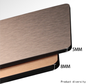 لوح فحم خيزران 5 ، 8 ، 9 ، 15 ، 20 ، لوح حائط من كلوريد البولي فينيل بنمط مخطط للاستخدام الترفيهي - Product Image 6