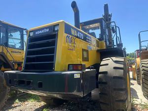 Chargeuse sur pneus Komatsu WA470-3 modèle 2022 d'origine, charge nominale de 4 tonnes, poids de la machine de 12900 kg, moteur chinois - Product Image 3