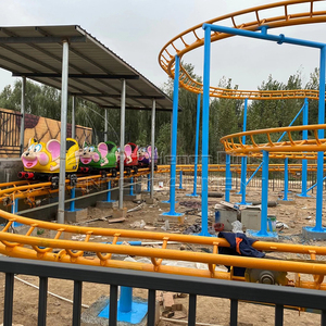 <span class=keywords><strong>Prix</strong></span> usine de haute qualité 10 places petit Roller Coster enfants et adultes Amusement Fair Attraction Crazy Mouse montagnes russes - Product Image 4