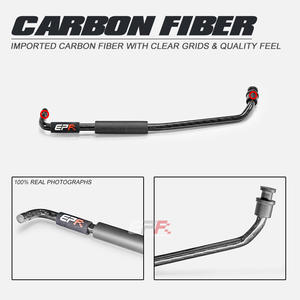 Barra de Soporte para Capó de Fibra de Carbono Seca EPR para Fiat Abarth 500/595/695 - Kits Interiores - Product Image 2