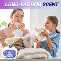 Airurgy 52 capsules par boîte, dosettes de lessive jetables pour vêtements, nettoyage en profondeur multi-usages, parfum longue durée, pour la maison et le dortoir