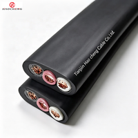 Kabel Daya Datar JHSB Berisolasi EPR dengan Selubung Kloroprena 450/750V untuk Penggunaan Motor Submersible