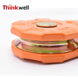 Polea de cabrestante Thinkwell con anillo en D, naranja, de hierro fundido, para ATV/UTV - Product Image 2