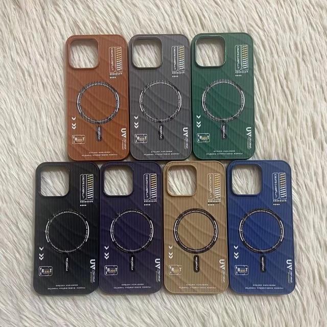 For iPhone 16 15 14 13 12 11 Hot Sale Wave Pattern Phone Case for iPhone XR XS Max Printing Magnetic Pattern Design Phone Cover