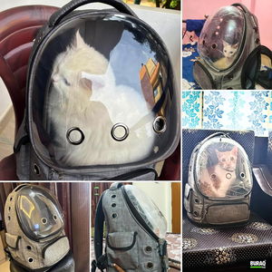 Wholesale Bubble Cat <b>Backpack</b> Space Pet <b>Carrier</b> with Transparent Window Ergonomic Design and Breathable Ventilation - Product Image 6