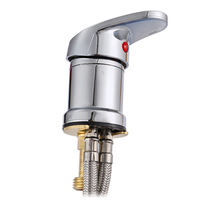 Vanne mélangeuse universelle moderne pour eau chaude et froide, interrupteur de robinet de lavabo pour salon de coiffure, accessoires de salon spa, poinçon - Product Image 1