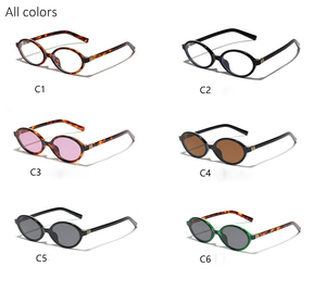 Lunettes <span class=keywords><strong>de</strong></span> <span class=keywords><strong>vue</strong></span> ovales vintage <span class=keywords><strong>de</strong></span> luxe pour femmes, nouvelle collection, monture <span class=keywords><strong>de</strong></span> haute qualité, style rétro, pour hommes, motif léopard - Product Image 3