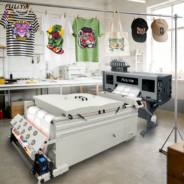 9 Color Dtf Printer 6 Head I3200 for EPSON Professional 24INCH Digital Printer for T-shirt Transfer 6 Head Dtf