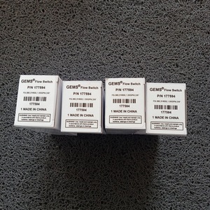 เซ็นเซอร์ Gems FS-380 177594 สวิตช์ตรวจจับการไหลของของเหลวแบบอินไลน์ ผลิตในสหรัฐอเมริกา - Product Image 3