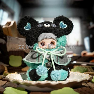 100% Original Hi Toy Officiel Nommi Maymei Little Bear Biscuit Series Blind Box Vinyl Plush Toy Christmas Theme Mystery Box - Product Image 3