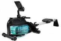 Máquina de Remo Plegable con Asiento, Equipo de Fitness Resistente al Agua para Fisicoculturistas, Directo de Fábrica