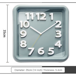 <span class=keywords><strong>Horloge</strong></span> <span class=keywords><strong>murale</strong></span> moderne nordique 14 pouces, nouveau modèle, décoration de maison, silencieuse, grande <span class=keywords><strong>horloge</strong></span> analogique, vente en gros - Product Image 3