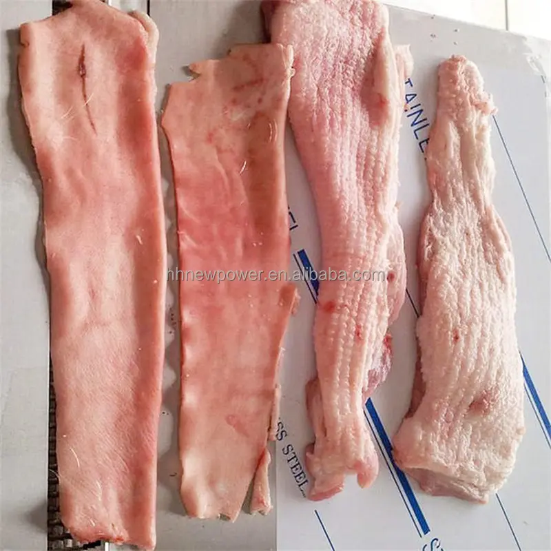 Automatic pork meat skin removing machine beef loin fascia remover Automatic Pork Skin Peeling Machine