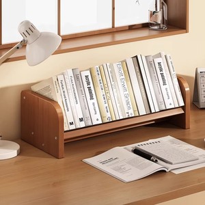 <b>Desktop</b> bookshelf, storage <b>shelf</b>, student desk, small bay window desk, book storage, freestanding <b>shelf</b>, simple - Product Image 1
