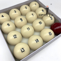 Hongjie Billiards Economic 60.3mm Russian Billiard ball set