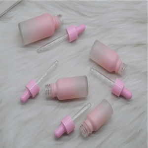 Frascos Cuentagotas de Vidrio Rosa de <span class=keywords><strong>5</strong></span>, 10, 20, 30, 50 y 100 ml, Viales con Pipeta para Aceites Esenciales, Perfumes, Sueros, Aromaterapia y Envases Cosméticos - Product Image 6
