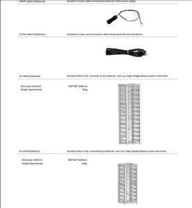 Batería ESS BOS-G(HV) Deye para el Hogar / Batería ESS / Batería de Alta Tensión (HV) - Product Image 6