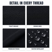 Tissu Oxford en polyester enduit PU imperméable et résistant à l'abrasion 900D à texture irrégulière pour matériaux de dessus de chaussures et sacs de voyage