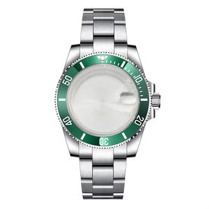 40mm 도자기 베젤 ETA 2836/2813 Miyota 82 시리즈 스테인레스 스틸 NH35 시계 케이스 스틸 시계 밴드 손목 시계 부품 - Product Image 3