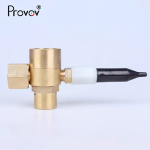 Provov di alta qualità in ottone gonfiatore palloncino elio regolatore di pressione del Gas con valvola di inclinazione in gomma - Product Image 4