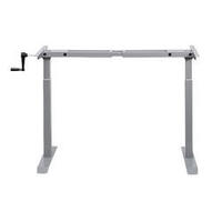 Vente en gros, Installation facile, bureau de levage manuel, support de bureau, cadre de bureau, bureau réglable en hauteur