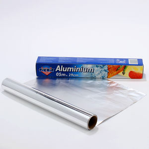 Good Quality Household Heavy Duty Kitchen Aluminum Foil Roll Hard Embossed 8011 Aluminum Alloy <b>Food</b> <b>Wrapping</b> <b>Paper</b> - Product Image 6