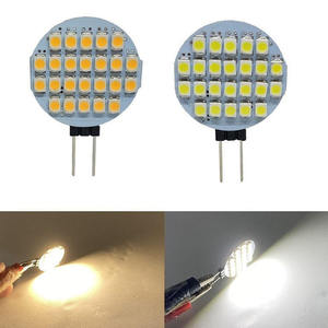 หลอดไฟ LED G4 ทรงกลม ขนาดเล็ก 12Vdc สำหรับติดตั้งใต้ตู้  80CRI 24LEDS 2835 5730 SMD 2.5W 3W  ง่ายต่อการเปลี่ยน - Product Image 4