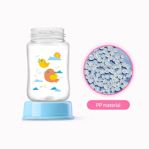 Bouteille en plastique pour bébé 240ml, sans BPA, col large, PP, vente en gros - Product Image 5