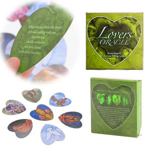 Tarjeta de <span class=keywords><strong>Tarot</strong></span> con brújula certificada de fábrica, diseño personalizado de forma irregular, material plástico portátil y respetuoso con el medio ambiente - Product Image 2