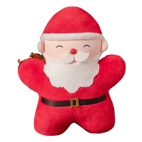 HOT SALE gefüllt Weihnachts baum/Weihnachts mann/Lebkuchen mann nach Hause Sofa Kissen niedlichen Plüsch Weihnachts schmuck Santa Claus Puppe