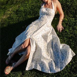 Custom Casual High Quality Linen Cotton OEM Bohe Lace <strong>White</strong> Bow <strong>Dress</strong> Casual Elegant Sexy <strong>Dress</strong> From Clothing Manufacturer - Product Image 3