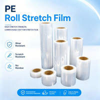 Película de Envoltura Elástica Suave de PE Antiestática, Cubierta de Palés Segura para Electrónicos, Manejo de Materiales en Cuartos Limpios, Envío de Dispositivos Sensibles