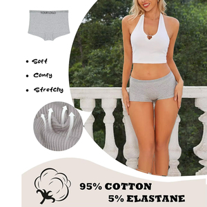 अनुकूलित थोक महिलाओं की सेक्सी निर्बाध ब्रा ने हिप-लिफ्टिंग मध्य कमर के अंडरवियर खेल अंडरपैंटी. - Product Image 6