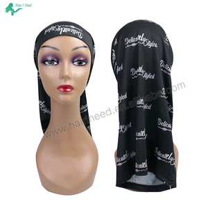 Logo personnalisé Long <span class=keywords><strong>Bonnet</strong></span> <span class=keywords><strong>de</strong></span> <span class=keywords><strong>nuit</strong></span> <span class=keywords><strong>pour</strong></span> dormir Tresses Doux Dreadlock Couvre <span class=keywords><strong>Nuit</strong></span> Casquettes <span class=keywords><strong>de</strong></span> sommeil Femmes Longs cheveux bouclés Locs - Product Image 1