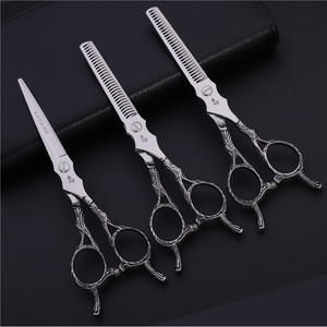 กรรไกรซอยผม Elite 6.0 นิ้ว สแตนเลสสตีล 440C ปลายทู่ ด้ามยาว สำหรับช่างทำผม - Product Image 3