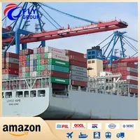 20フィートコンテナオーシャンFbaアマゾン海運貨物輸送中国から米国ニュージーランドヨーロッパオーストラリアカナダ