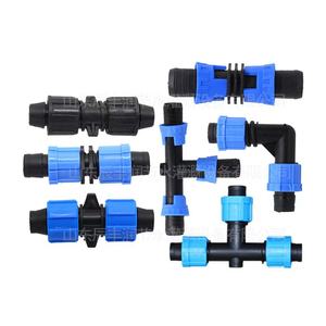 Conector divisor de manguera de 1/4 pulgadas, accesorio de microriego de 16mm para agricultura, acoplamiento de tubería de plástico para riego por goteo - Product Image 3