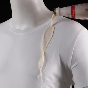 FS200 Custom Logo <b>Men's</b> Knitted T-<b>Shirt</b> Waterproof Hydrophobic Anti-Dirt Formal Style - Product Image 2