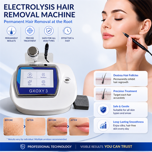 Appareil d'épilation permanente par électrolyse ZS Salon Professional, sans douleur, à aiguilles, pour le visage et le corps. - Product Image 2