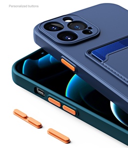 Venta superior tendencia tarjetero funda de teléfono móvil para Samsung Galaxy S25 EDGE S24 S23 S22 FE Ultra Plus ranura para tarjeta suave TPU contraportada - Product Image 4