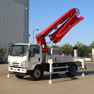 JIUHE Camión Bomba de Concreto de Alto Rendimiento, Mejor Precio en China, Camión Bomba de Concreto Pequeño de 20 m - Product Image 2