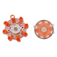 Lampe stroboscopique d'urgence pour voiture de sécurité, rechargeable, 9 modes de clignotant, LED de signalisation routière