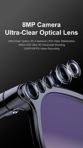 Lunettes Intelligentes A2 AI : Traducteur <span class=keywords><strong>en</strong></span> Temps Réel, Assistant Vocal, Casque Ouvert 6.0, Caméra Mains Libres pour Voyages et Affaires - Product Image 5
