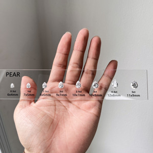 Diamanti di laboratorio all'ingrosso di alta qualità del certificato di igi CVD rosa VVS2 laboratorio ha coltivato la pera di <span class=keywords><strong>diamante</strong></span> tagliato la pietra di <span class=keywords><strong>diamante</strong></span> sciolto in negozio - Product Image 5