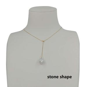 Moderna madre mar perla diseño de collar de cadena Vintage puro collar plateado - Product Image 1