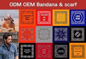 Pañuelos Personalizados con Logotipo, Pañuelo Cuadrado de Satén para la Cabeza para Mujeres y Hombres, Impresión Personalizada de Fotos en Seda, Pañuelos con Impresión Digital - Product Image 6